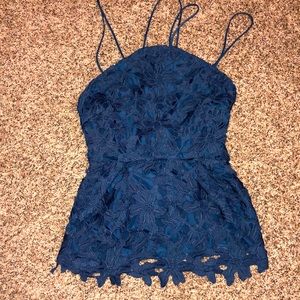 Lacy tank top